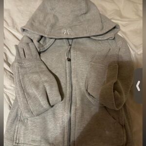 lululemon scuba size small full zip rare